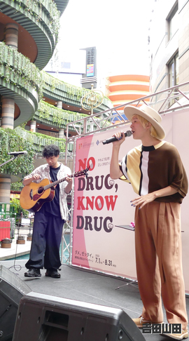 2022年8月28日＜第13回「NO DRUG, KNOW DRUG」啓発イベント＞@福岡・キャナルシティ博多